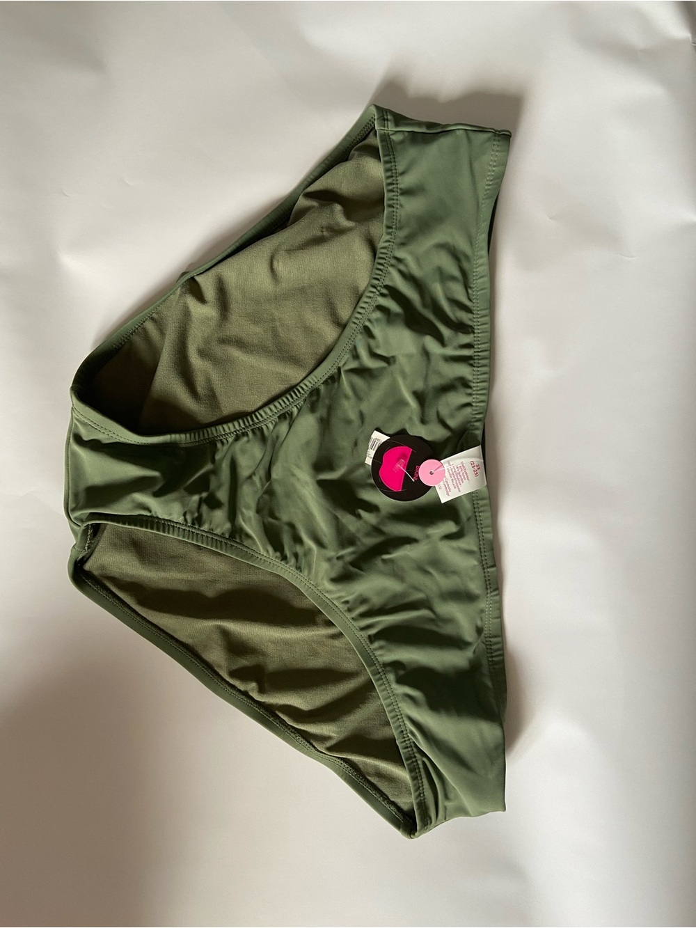 No Boundaries Olive Green Bikini Bottoms